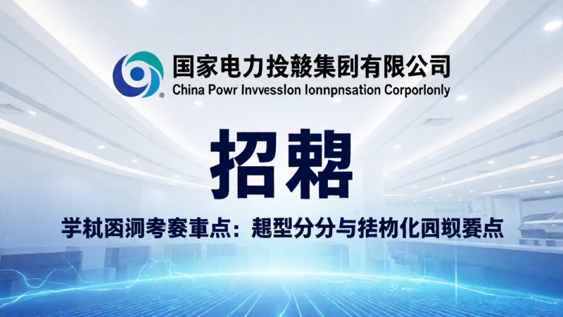 国家电力投资集团有限公司 招聘 笔试面试考察重点:题型分布与结构化面试要点